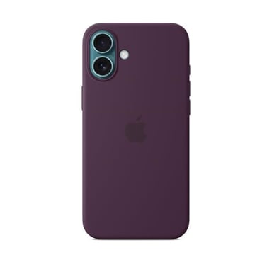 Apple Coque en silicone avec MagSafe pour iPhone 16 Plus - Prune Apple (brand) iPhone 16 Plus