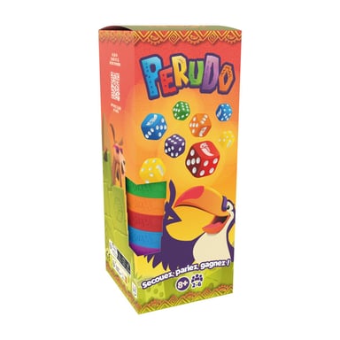 Perudo Édition 2024 - Jeu de Dés Ambiance Amusant et Addictif