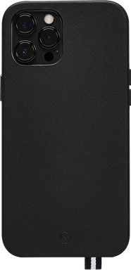 Coque iPhone 12 Pro Max Elysée en Cuir Noire Artefakt