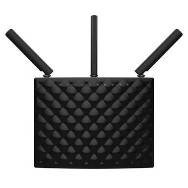 Tenda AC15 router inalámbrico Gigabit Ethernet Doble banda (2,4 GHz / 5 GHz) Negro