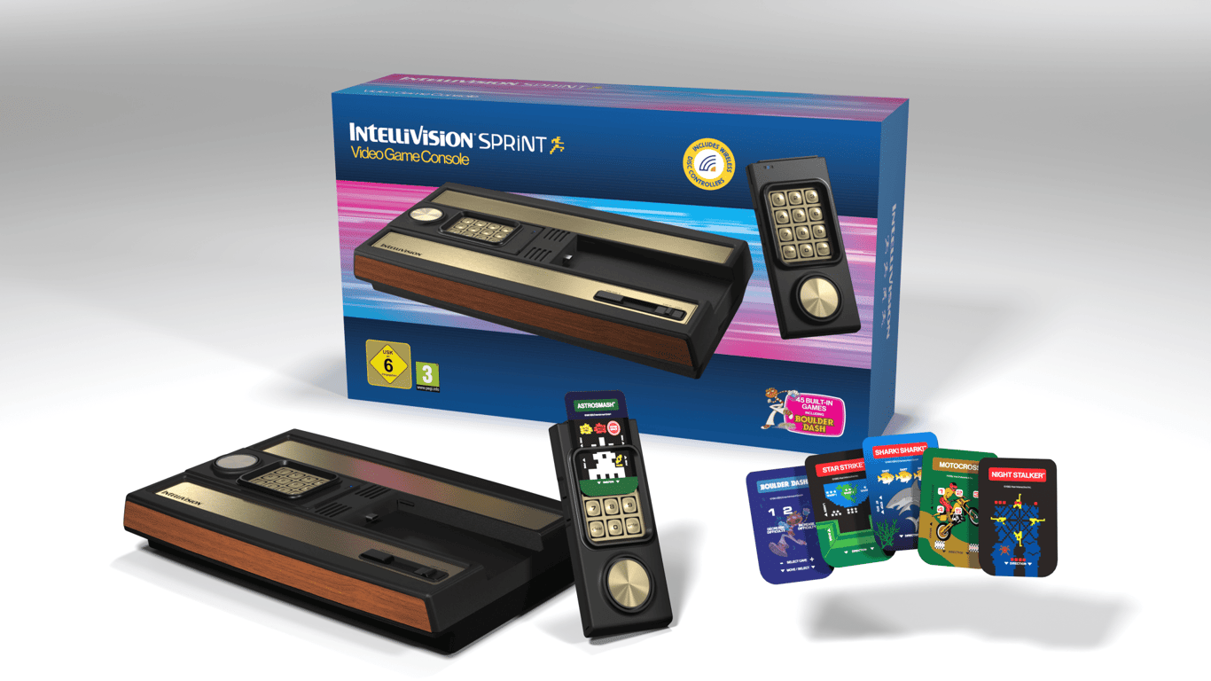 Intellivision Sprint Console Rétro Neuf