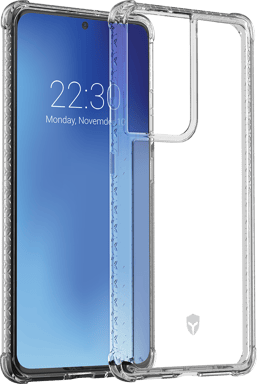 Coque renforcée Samsung Galaxy S21 Ultra 5G AIR 2m Transparente + Garantie à vie Force Case