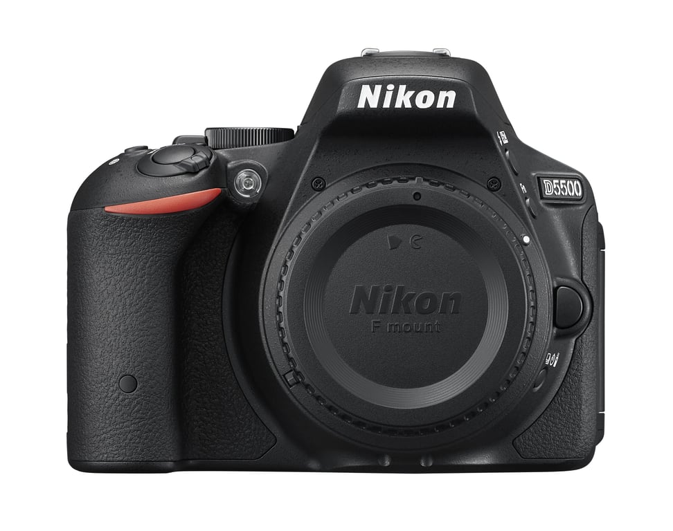 Nikon D5500 Boîtier d'appareil-photo SLR 24,2 MP CMOS 6000 x 4000 pixels Noir - Neuf