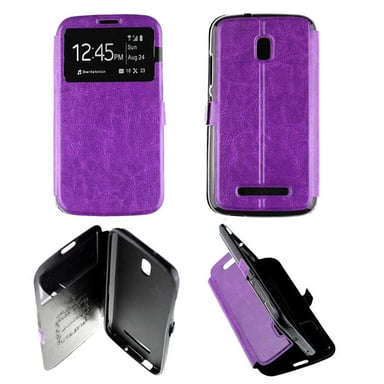 Etui Folio Violet compatible Alcatel One Touch Pop S9