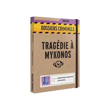 Tragedy in Mykonos - Asmodee - Juego de puzzle - A partir de 18 años - Made in France