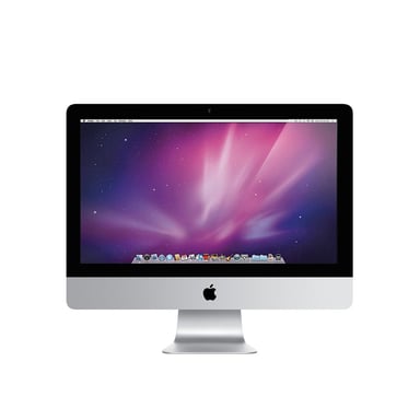iMac 21,5'' Intel Core 2 Duo (2009) 3,33 Ghz 500 Go HDD 4 Go ATI Radeon HD 4670, Argento - AZERTY