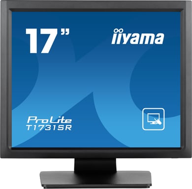 iiyama ProLite T1731SR-B1S pantalla para PC 43,2 cm (17'') 1280 x 1024 Pixeles SXGA LCD Pantalla táctil Negro