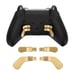 Palas con agarre para el pulgar y D-pads para controlar el juego Gold