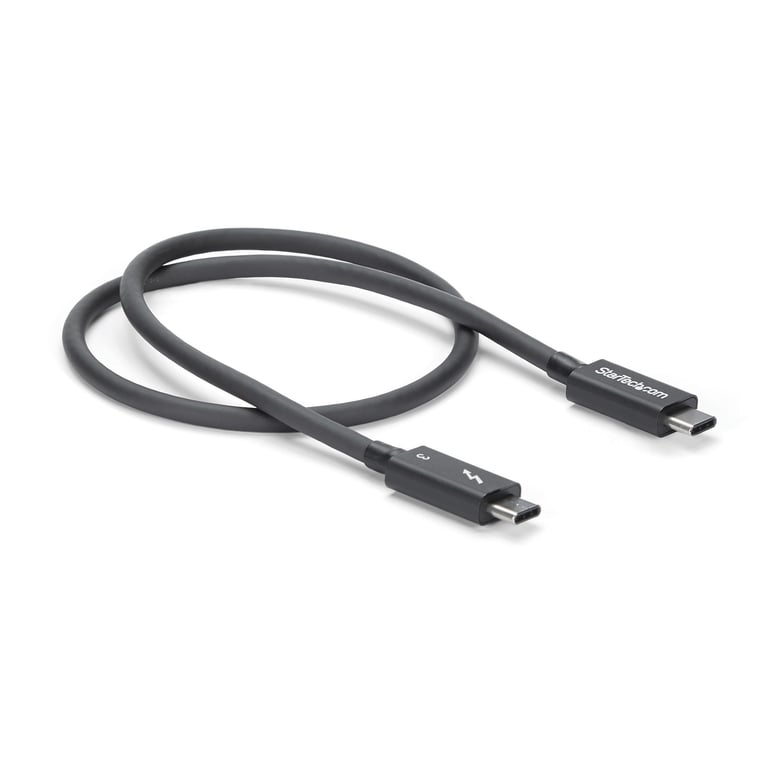 StarTech.com Câble USB-C Thunderbolt 3 - 50 cm Noir - vue 4