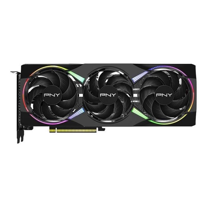 PNY GeForce RTX 5060 Ti Epic X RGB Overclocked Triple Fan GeForce RTX 5060 Ti GDDR7 PCI Express - vue 7