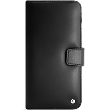 Housse cuir Apple iPhone 15 -  - Marron - Cuir lisse