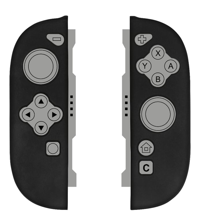 Konix Protection Silicone pour Joy Con Switch 2 - vue 2