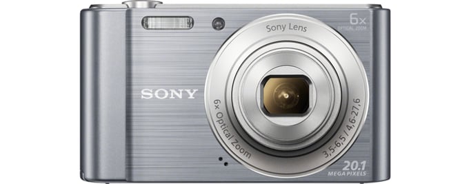 SONY DSC-W810 Compact Gris - CCD 20 MP Zoom 6x App