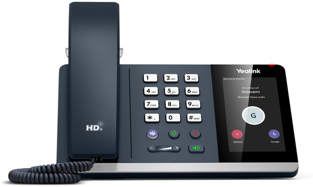 Yealink MP54 Microsoft Teams Edition téléphone fixe Gris LCD - Neuf Gris - vue 3