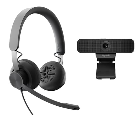 Logitech Personal Collaboration kit - Zone Wired & C925e - Microsoft