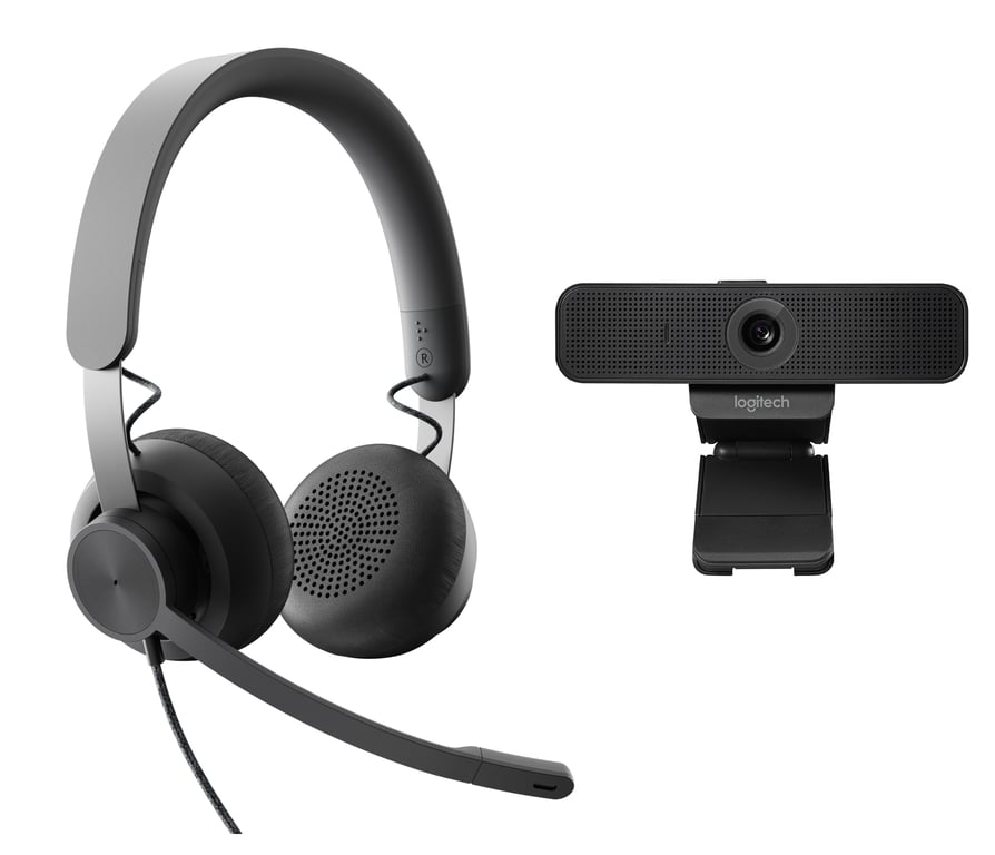 Kit de Vidéoconférence Logitech WIRED PERSONAL VC TEAMS – Webcam C925e