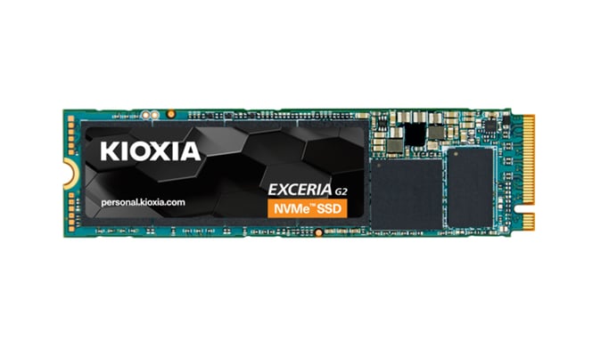 Kioxia Exceria G2 500 Go M.2 PCI Express 3.1 NVMe BiCS FLASH TLC