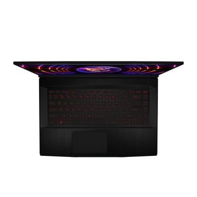 MSI Gaming 63 12VF-883XFR Intel® Core™ i5 i5-12450H Ordinateur portable 39,6 cm (15.6'') Full HD 16 Go DDR4-SDRAM 512 Go SSD NVIDIA GeForce RTX 4060 Wi-Fi 6 (802.11ax) DOS gratuit Noir