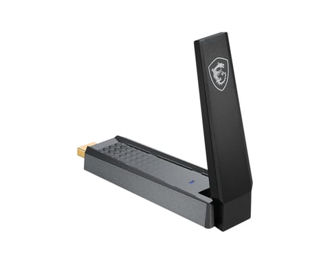 Scheda adattatore USB WiFi MSI AX1800 e adattatore di interfaccia USB 2.0