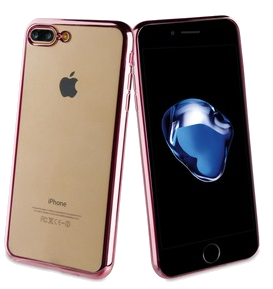 Coque Bling Or Rose: Apple Iphone 6+/6S+/7+/8+