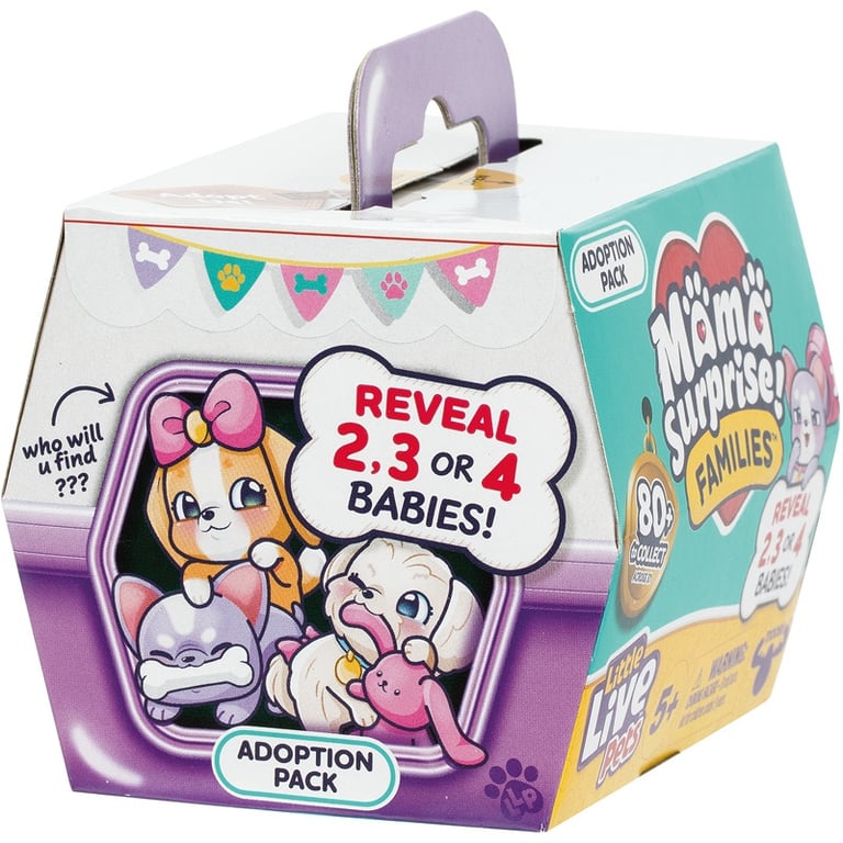 Moose Toys Pack adoption Mama Surprise Modèle choisi aléatoirement MOY26705