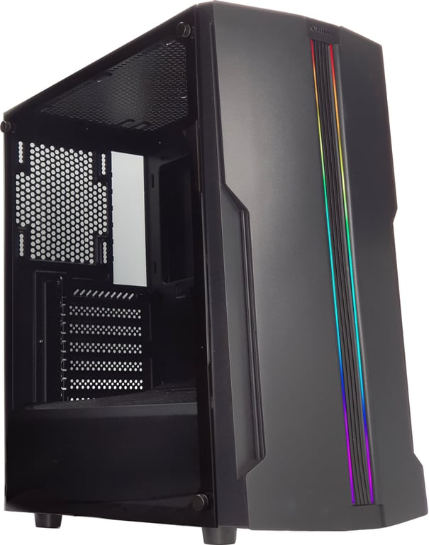 Boitier PC Moyen Tour ATX Xilence Performance C Xilent Blade X5 RGB avec panneau vitré - vue 2