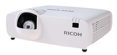 Ricoh PJ WUL5A40ST vidéo-projecteur Projecteur à focale courte 4500 ANSI lumens 3LCD WUXGA (1920x1200) Blanc