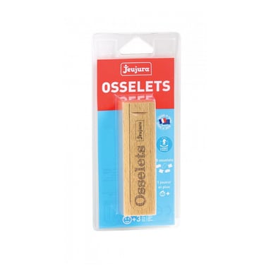 Coffret en Bois avec Osselets - Jeu Traditionnel pour Enfants