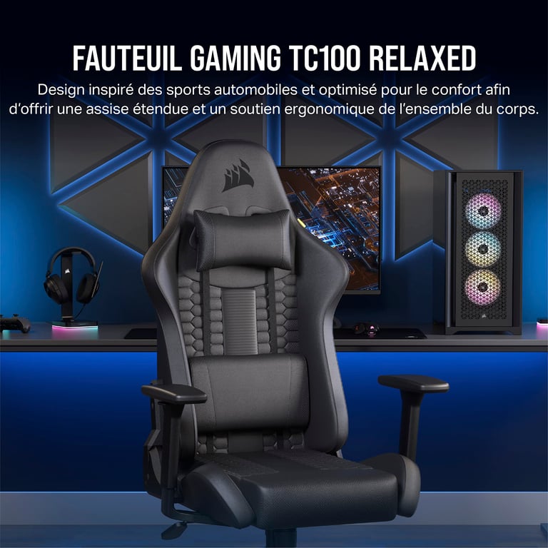 CORSAIR TC100 Relaxed Gamingstuhl - Neuf