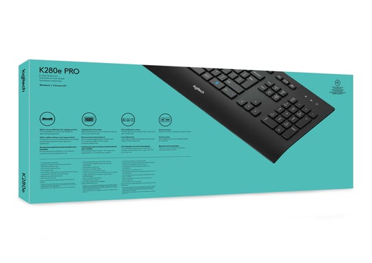Logitech K280E Pro f/ Business Tastiera USB francese QWERTY Nero