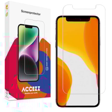 Accezz Protection d'écran en verre trempé pour Apple iPhone 12 Mini