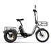 Tricycle cargo électrique CYSUM AG1 PRO, batterie 48 V 20 Ah, paniers avant et arrière, marche arrière