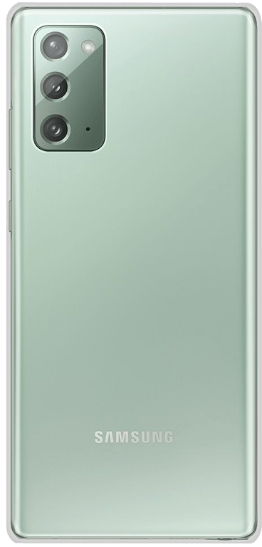 Coque silicone unie compatible Transparent Samsung Galaxy Note 20 Ultra