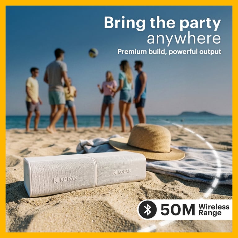 Enceinte Bluetooth portable KODAK SoundBrix Plus avec BrixLink - vue 3