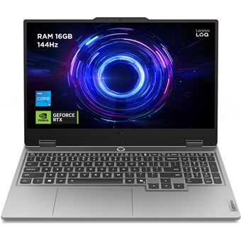 Gaming LOQ 15IRX10 15 6 FHD 144 Hz Intel Core i7 24 Go RAM SSD Nvidia GeForce RTX 5050 luna - vue 5