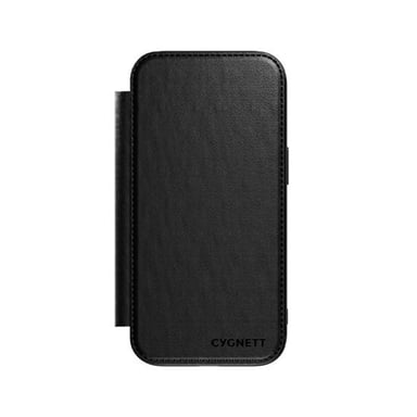 CYGNETT Funda para iPhone 16 Pro MagWallet con tarjetero y función de soporte Negro