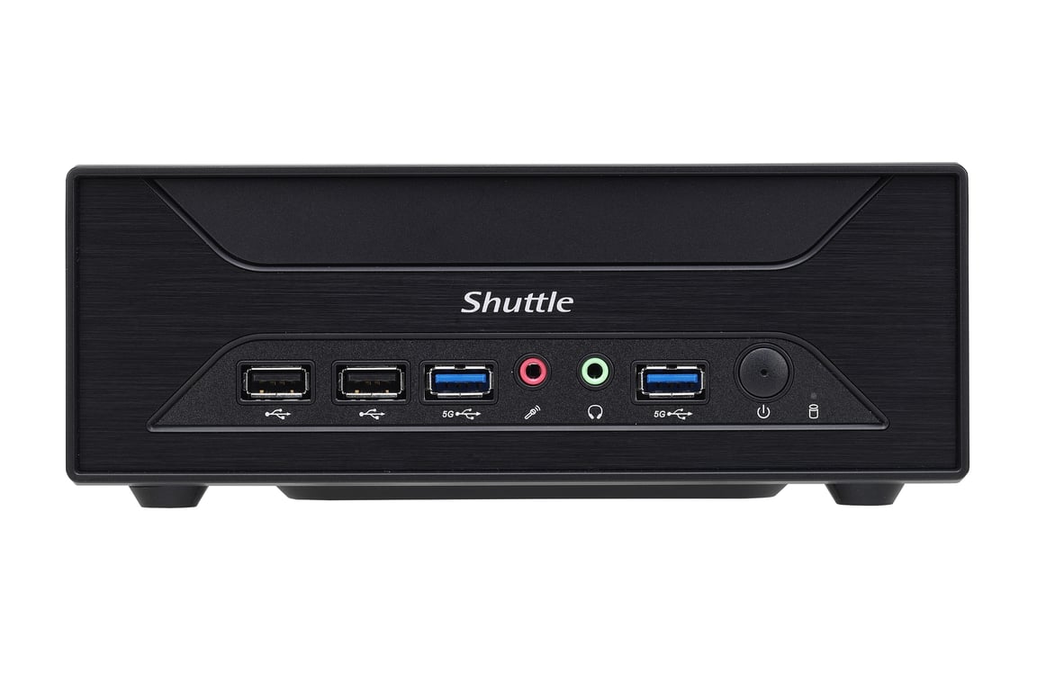 Shuttle XPC slim Barebone XH510G S1200 Intel H510 1xDP 1xHDMI 1x PCI E 16X 1x LAN 1x 2.5 2x .2 fonctionnement permanent 247 Neuf - vue 2