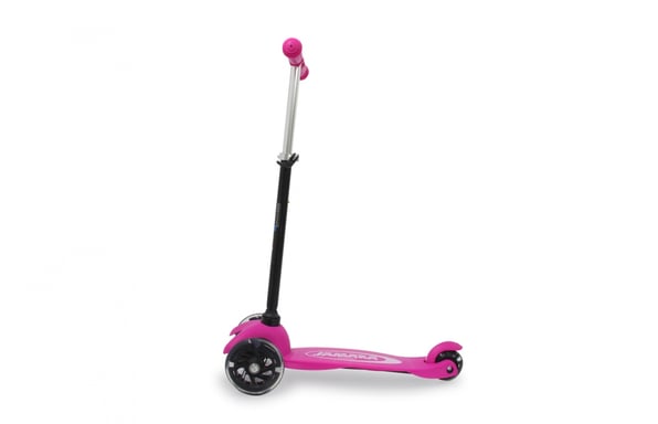 Jamara 460497 scooter Niños Patinete de tres ruedas Negro, Rosa