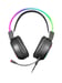Mars Gaming MHRGB, Auriculares Chroma RGB Flow, Micrófono Profesional, Sonido Espacial, Negro