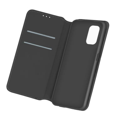 Housse pour Xiaomi Redmi Note 10 / Note 10s Porte-cartes Fonction Support Vidéo Noir
