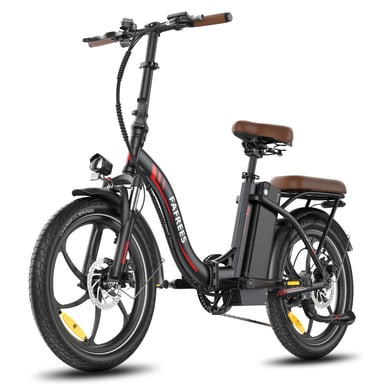 E-bike  FAFREES F20+ Pro - Motor 250W Batería 36V22.5Ah Neumáticos De 20 Pulgadas Frenos Mecánicos De Disco - Negro