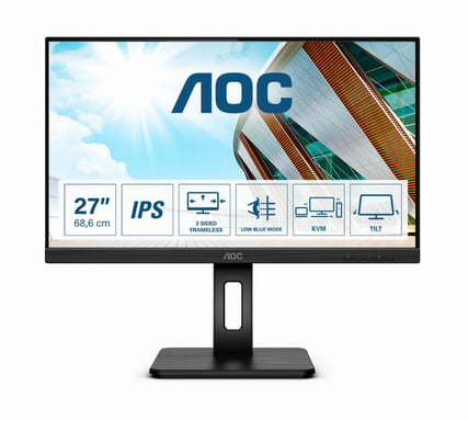 AOC P2 27P2C LED display 68,6 cm (27'') 1920 x 1080 pixels Full HD Noir