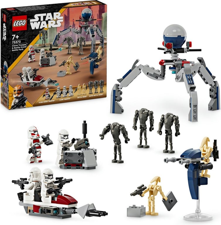 LEGO Star Wars Pack de Combat des Clone Troopers 75345 - vue 10