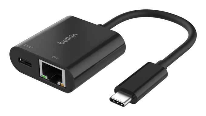 Belkin INC019BTBK base para portátil y replicador de puertos Alámbrico USB 3.2 Gen 1 (3.1 Gen 1) Type-C Negro