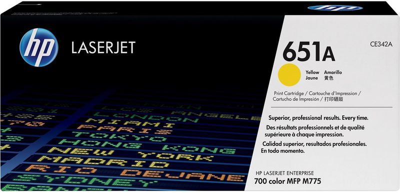 HP CE342A Jaune - vue 4