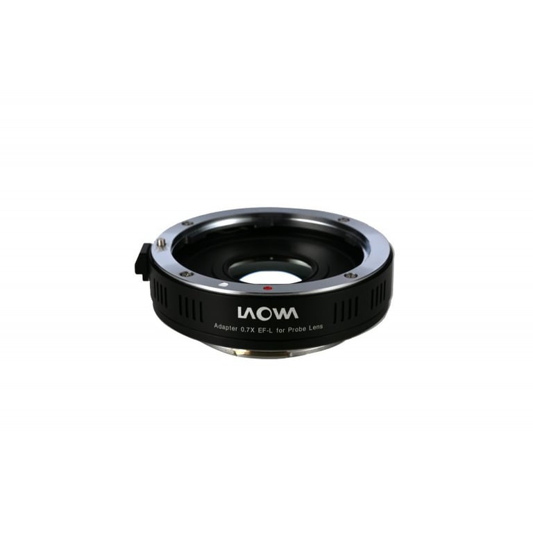 Bague d'adaptation réducteur de focale 0.7x Laowa pour objectif Probe monture Canon EF sur boiter monture - vue 2