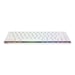 ASUS ROG Falchion RX Low Profile clavier Jouer USB + RF Wireless + Bluetooth Blanc