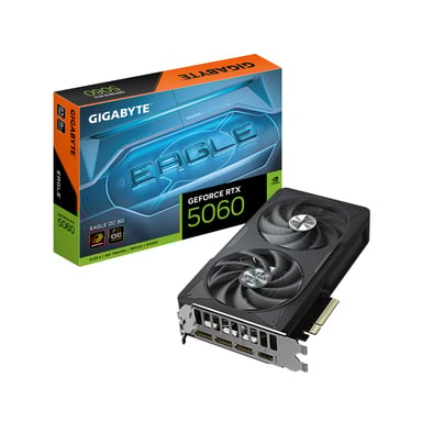 TARJETA GRAFICA GIGABYTE GAMING RTX 5060 EAGLE OC 8GB GDDR7