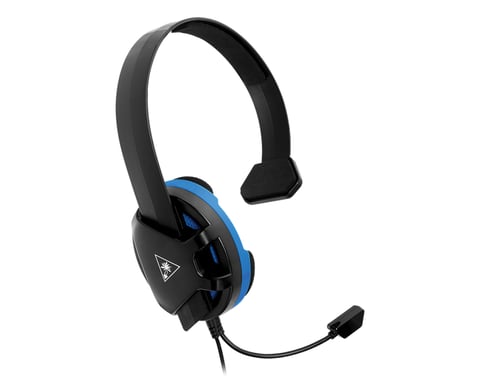 Turtle Beach Recon Chat Auriculares Alámbrico Diadema Juego Negro, Azul