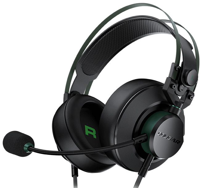 Casque Micro Gaming COUGAR VM410 – Avec Fil, Haut-Parleurs en Graphène
